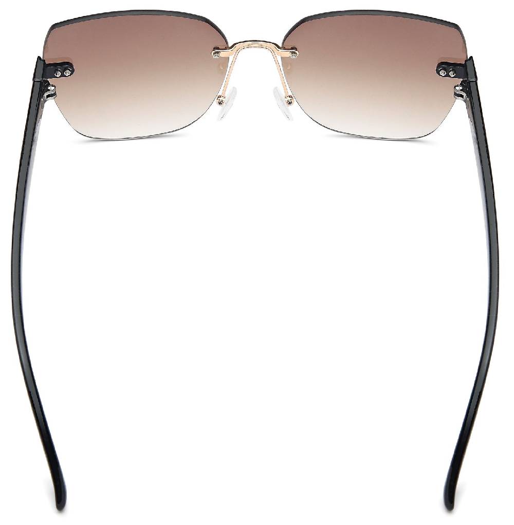 Stylebreaker Rahmenlose Rechteckige Sonnenbrille Begrenztes Angebot