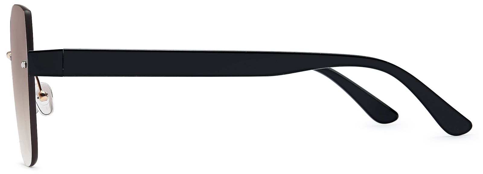 Stylebreaker Rahmenlose Rechteckige Sonnenbrille Begrenztes Angebot