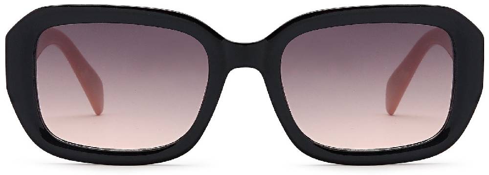 Stylebreaker Retro Sonnenbrille Breiter Rahmen Rechteckig Exklusivangebot