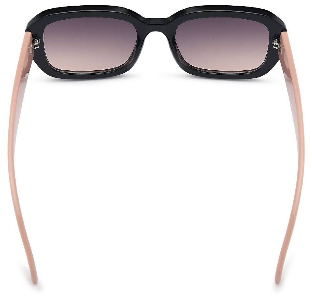 Stylebreaker Retro Sonnenbrille Breiter Rahmen Rechteckig Exklusivangebot