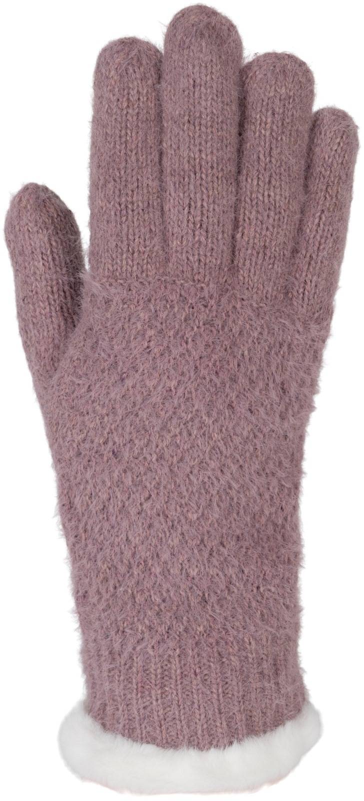 Stylebreaker Strickhandschuhe mit Reiskornmuster und Fleece Jubiläumsangebot