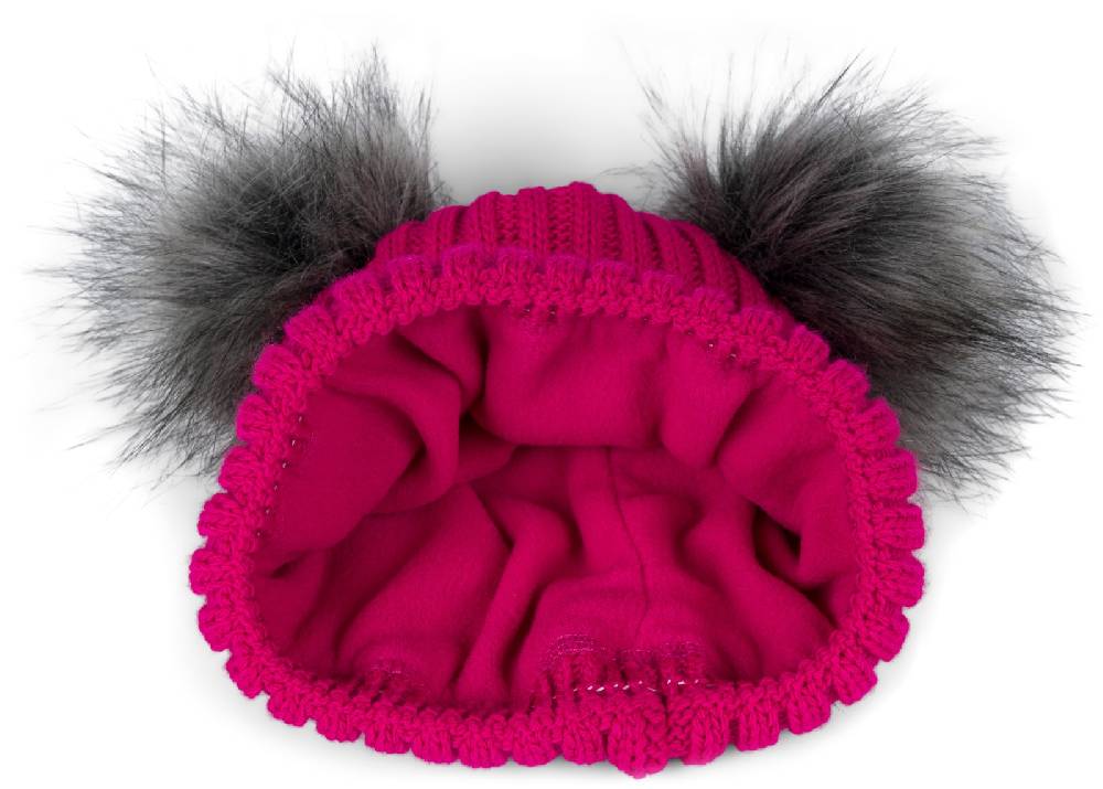 Stylebreaker Kinder Bommelmütze mit zwei Bommel Zeitlich begrenztes Angebot