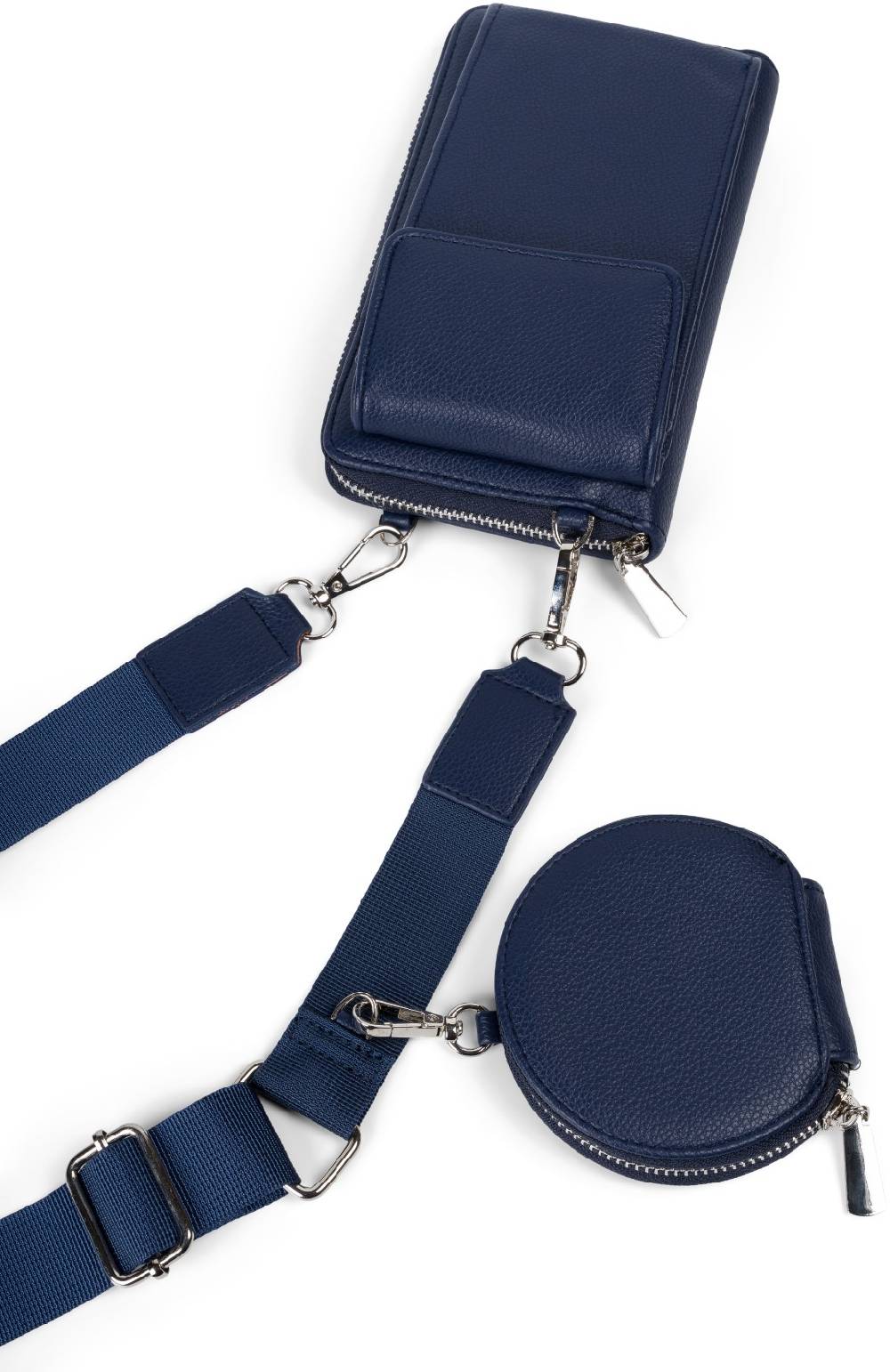 Stylebreaker 2-Teiliges Taschen Set - Mini Umhängetasche RFID Schutz Kauf eins, bekomm eins gratis
