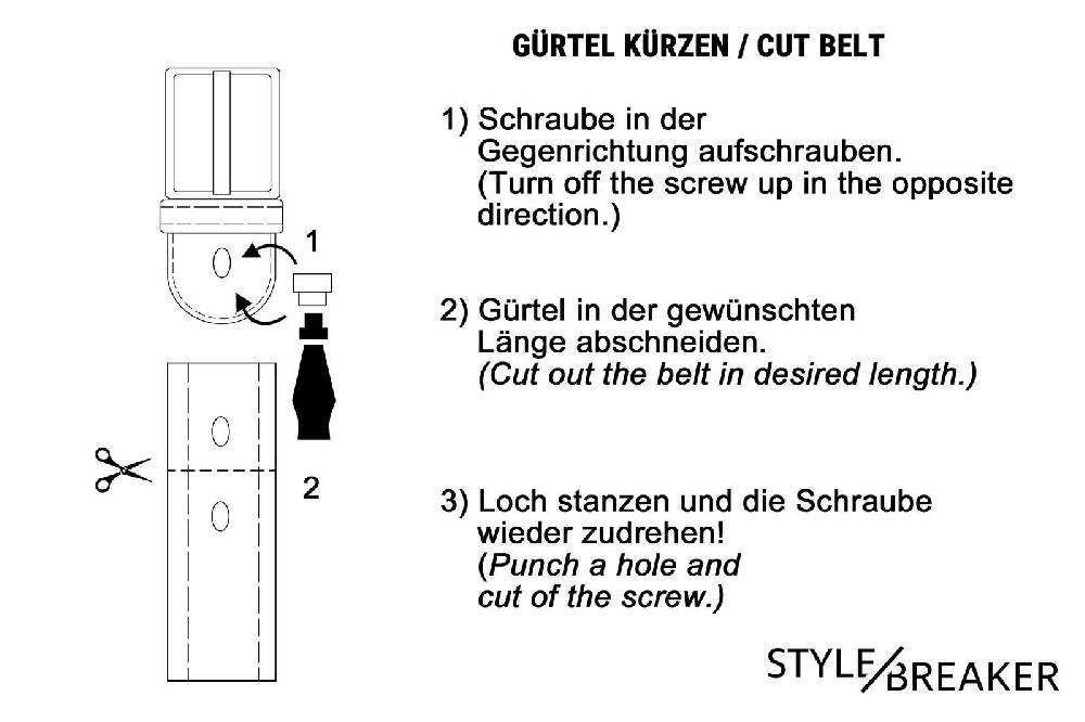 Stylebreaker Gürtel mit runden Nieten Tiefpreis