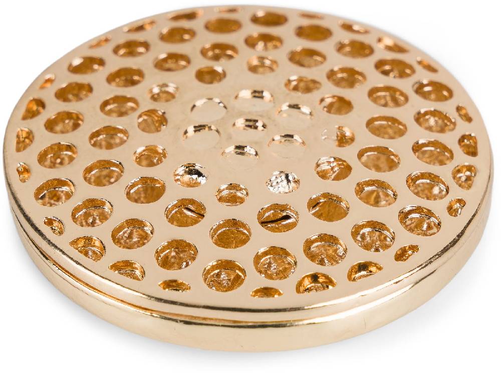 Stylebreaker Runde Magnet Brosche Peace Strass Super Sparpreis