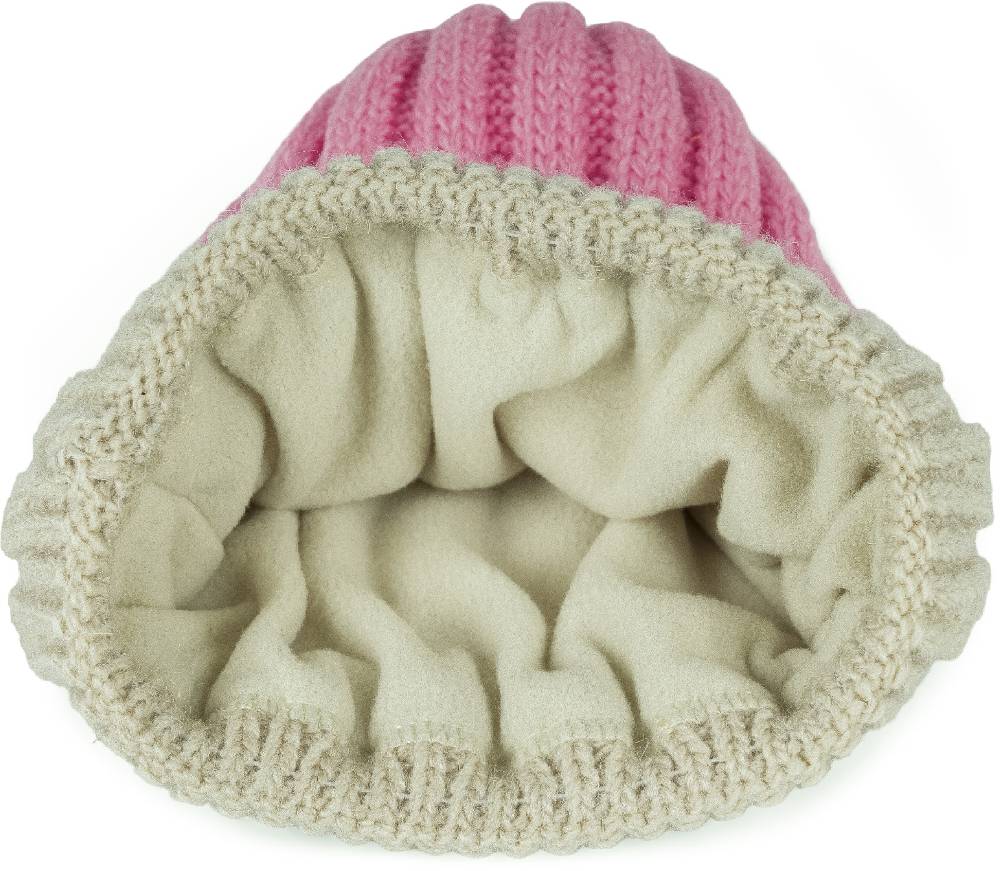 Stylebreaker Strickmütze Farbverlauf mit Thermo-Fleece Letzte 3 Tage