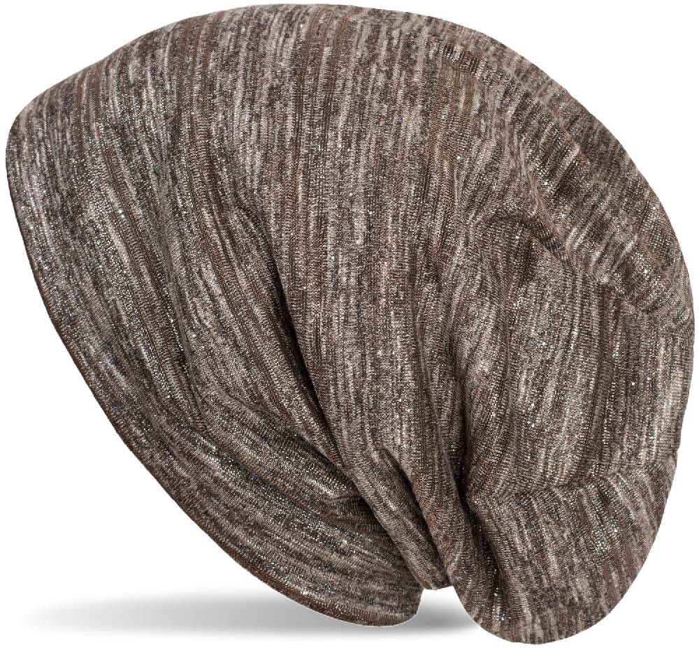 Stylebreaker Loop und Beanie Set mit Glitzerfaden und kleinen Pailletten Bis zu 65% Rabatt