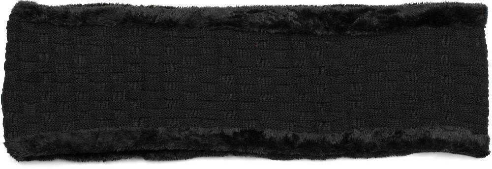 Stylebreaker Feinstrick Loop mit Flecht Muster und Teddyfleece Black Friday Preise
