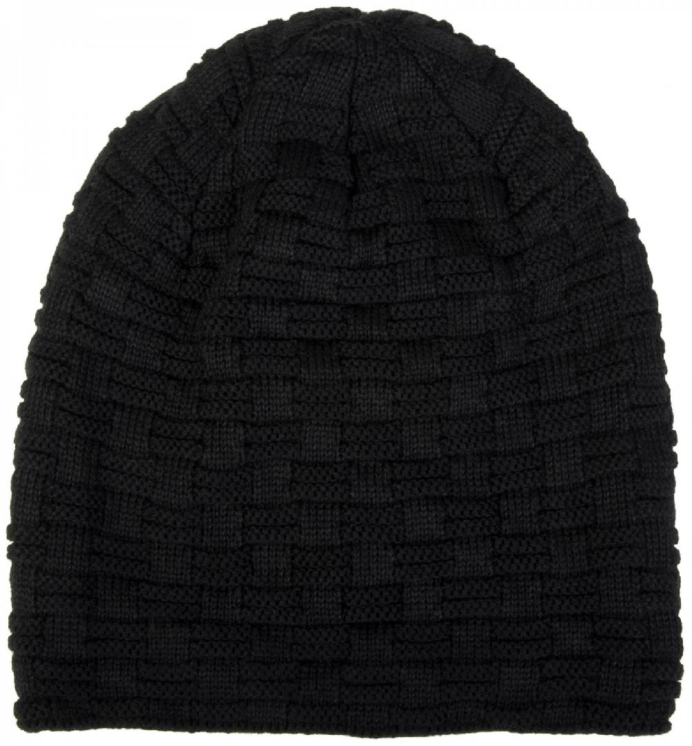 Stylebreaker Feinstrick Beanie mit Flecht Muster und Teddyfleece Im Verkauf