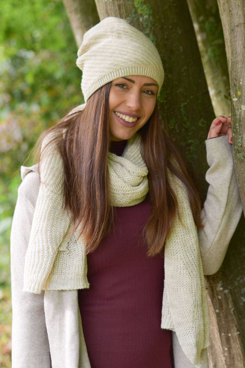 Stylebreaker Strick Beanie Mütze mit Thermo-Fleece Outlet