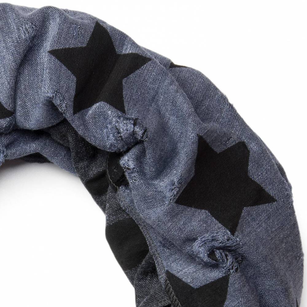 Stylebreaker Loop Schal mit Sterne und Punkte Muster Kostenloser Versand