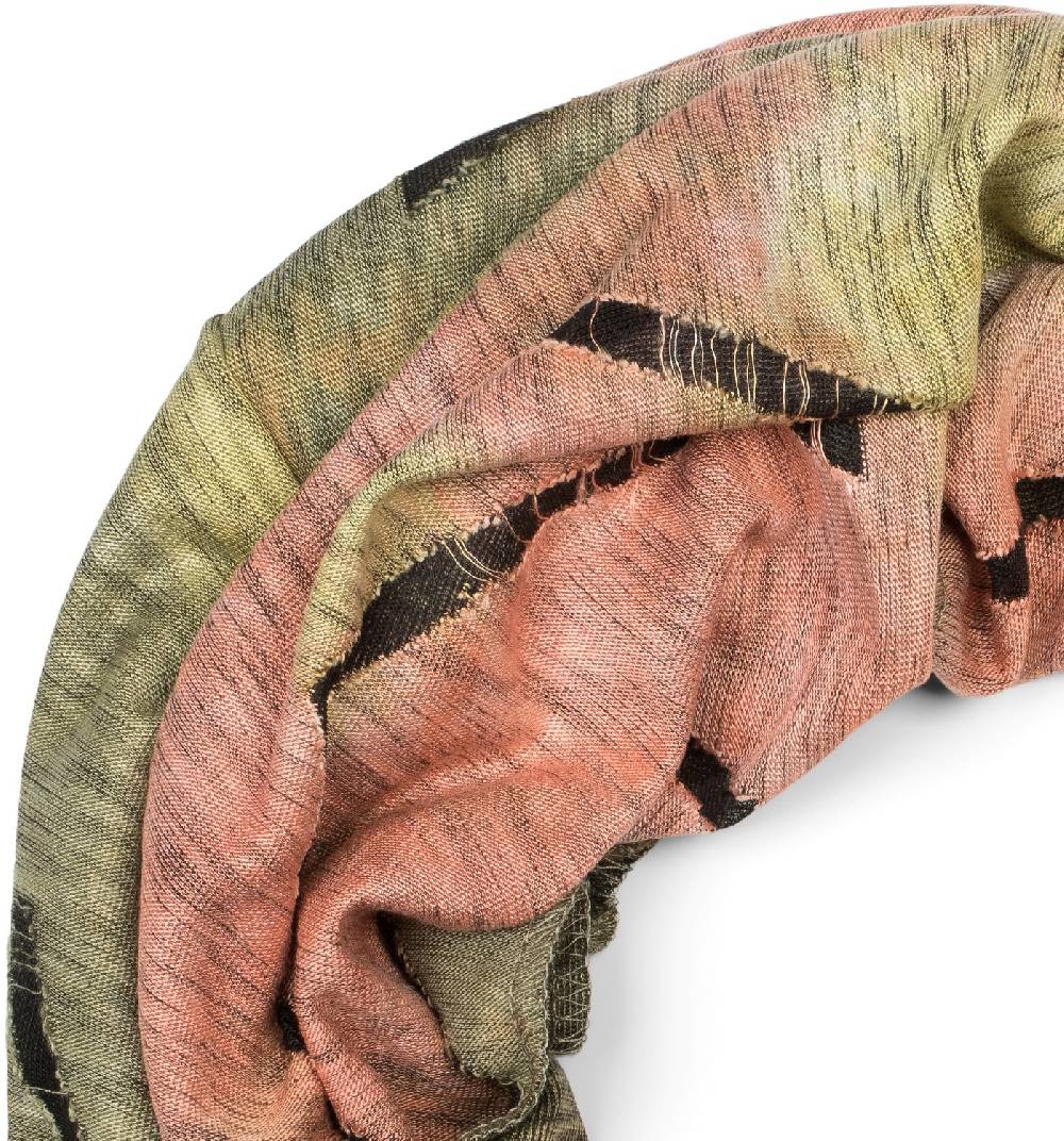 Stylebreaker Loop Schal Destroyed Batik Farbverlauf Fabrik Onlineshop