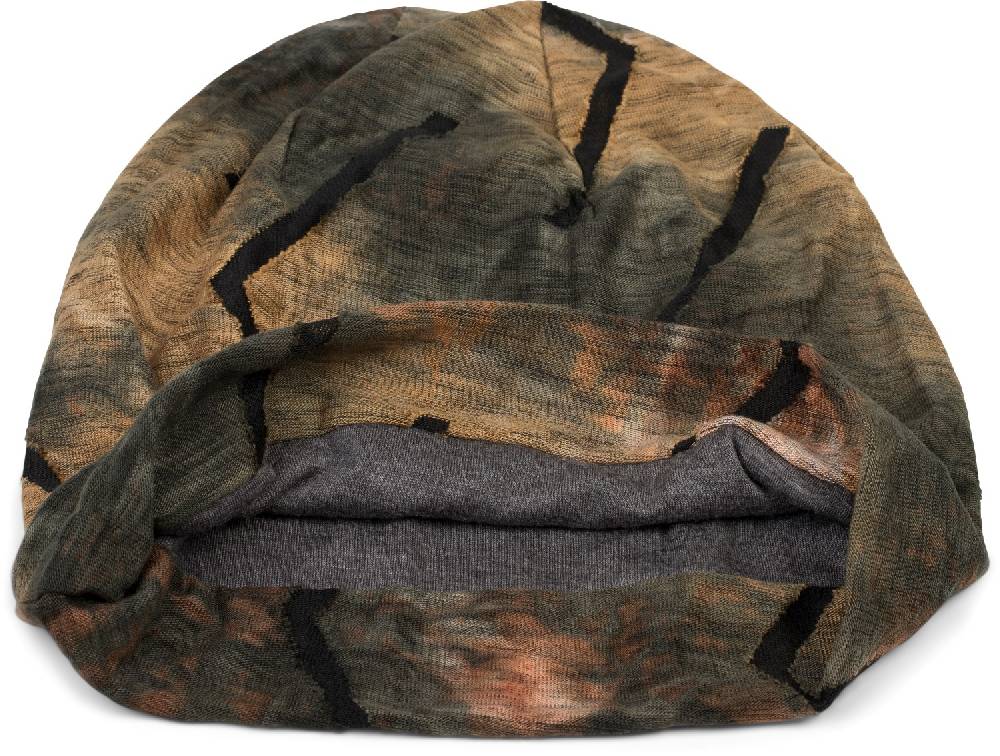 Stylebreaker Beanie Mütze Destroyed Batik Farbverlauf Fabrikpreis