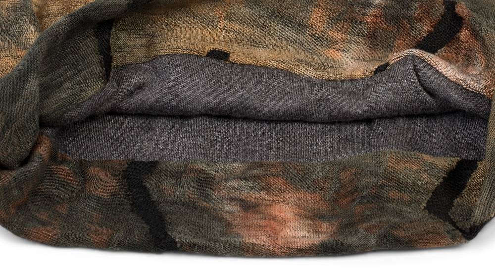 Stylebreaker Beanie Mütze Destroyed Batik Farbverlauf Fabrikpreis