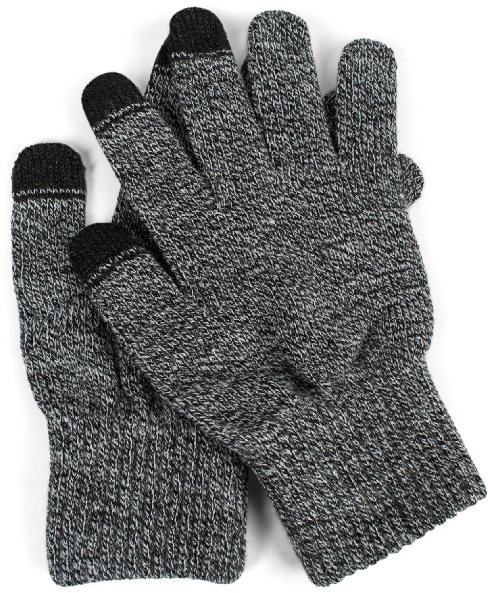 Stylebreaker Touchscreen Strick Handschuhe mit Karo Strickmuster Versandkostenfrei