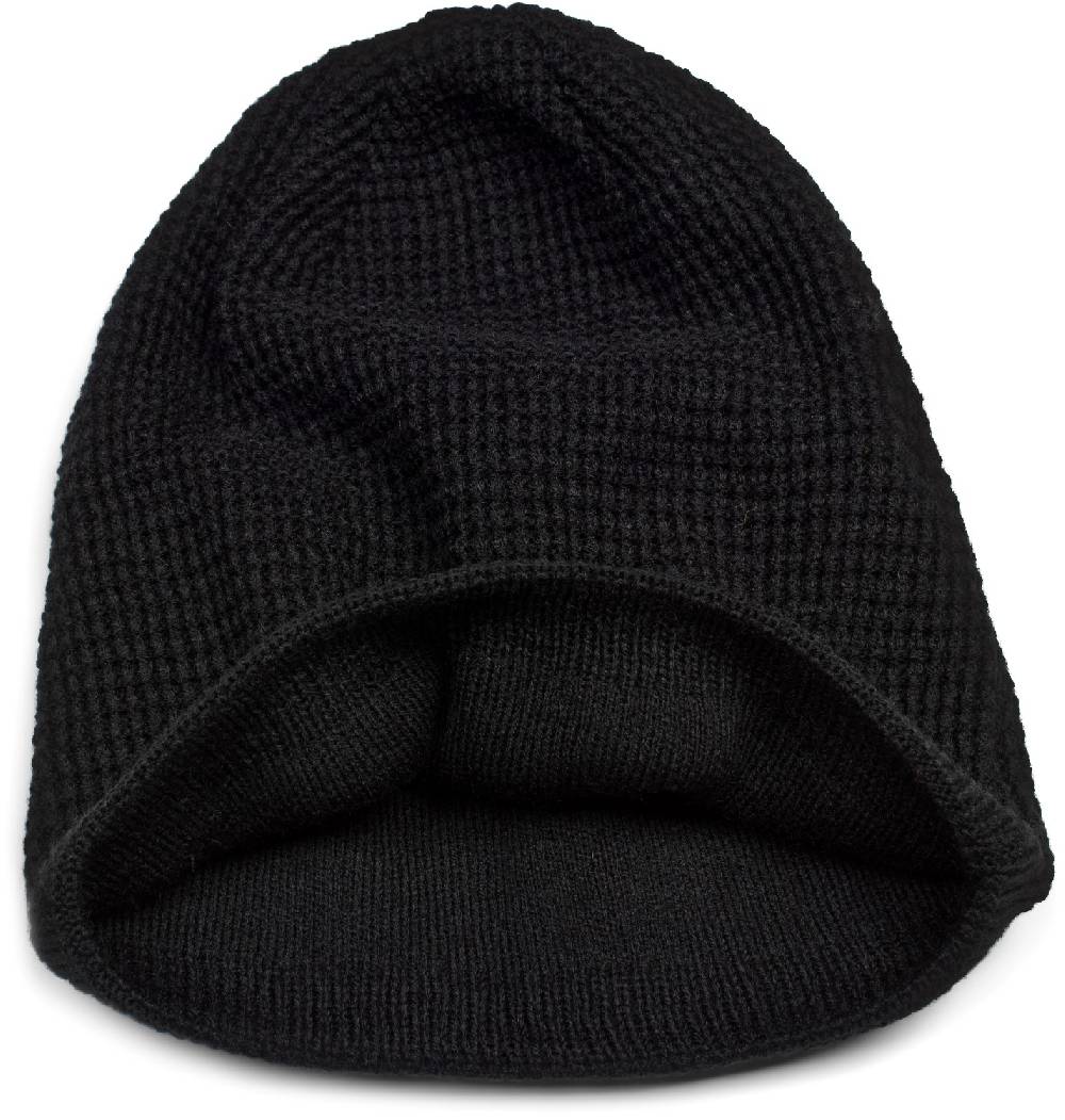 Stylebreaker Strick Beanie Mütze mit Karo Strickmuster Großer Ausverkauf
