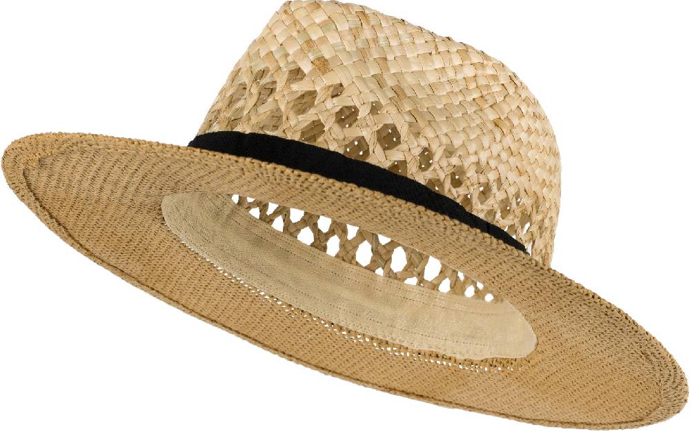 Stylebreaker Panama Strohhut mit Stoff Zierband Black Friday