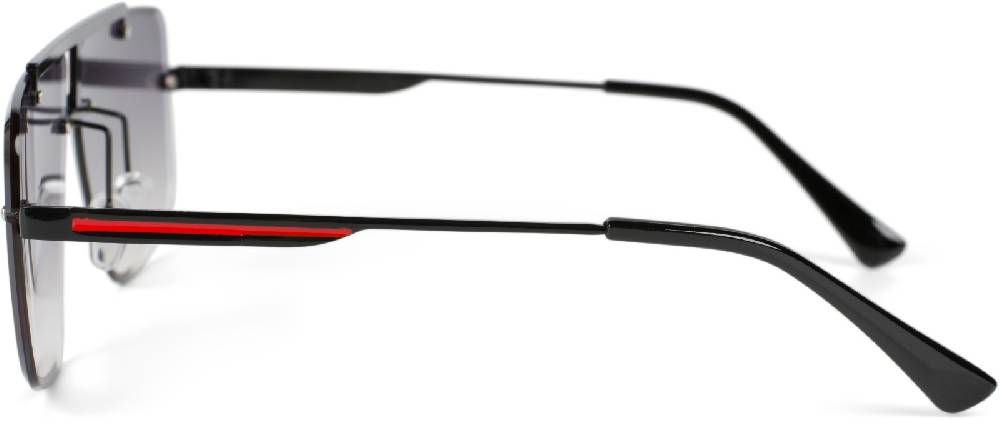 Stylebreaker Rechteckige Retro Sonnenbrille mit Diamant Schliff Cyber Monday