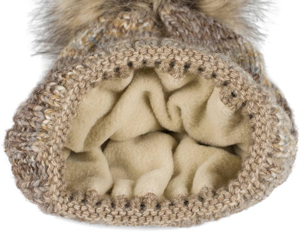 Stylebreaker Alpaka Strick Bommelmütze bunt gemustert Zeitlich begrenztes Angebot