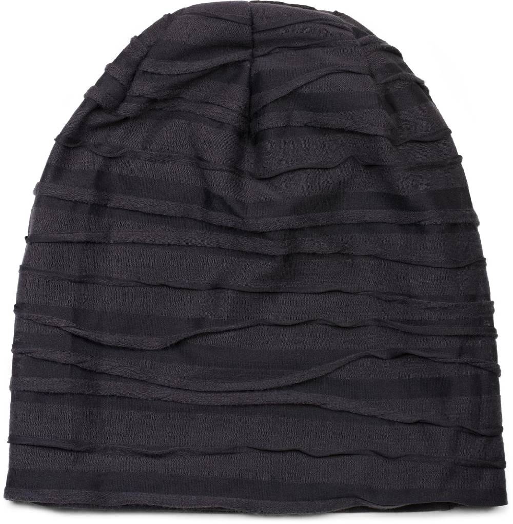 Stylebreaker Beanie mit Falten Muster Neuheiten