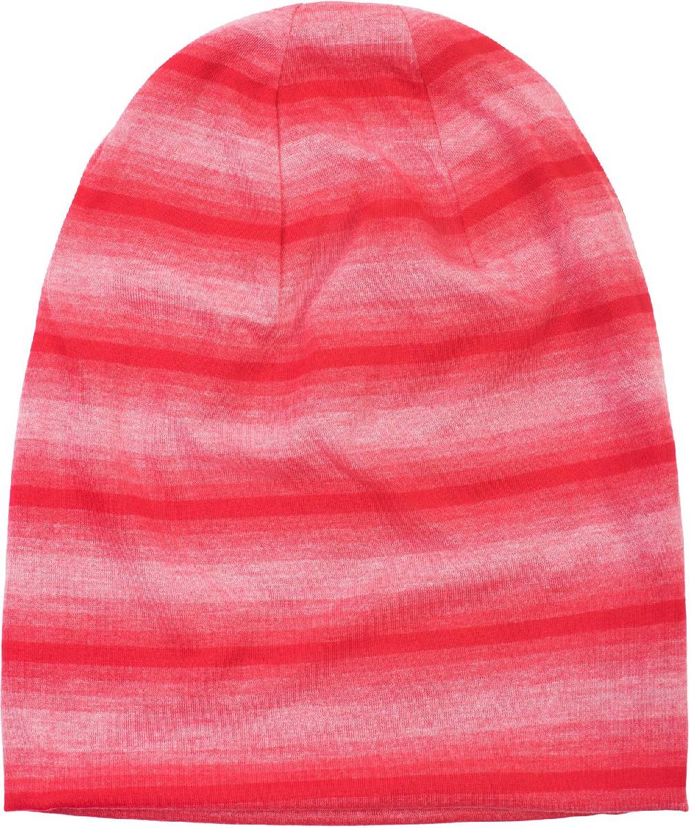 Stylebreaker Beanie Mütze mit Streifen Farbverlauf Muster Ton in Ton Räumungsverkauf