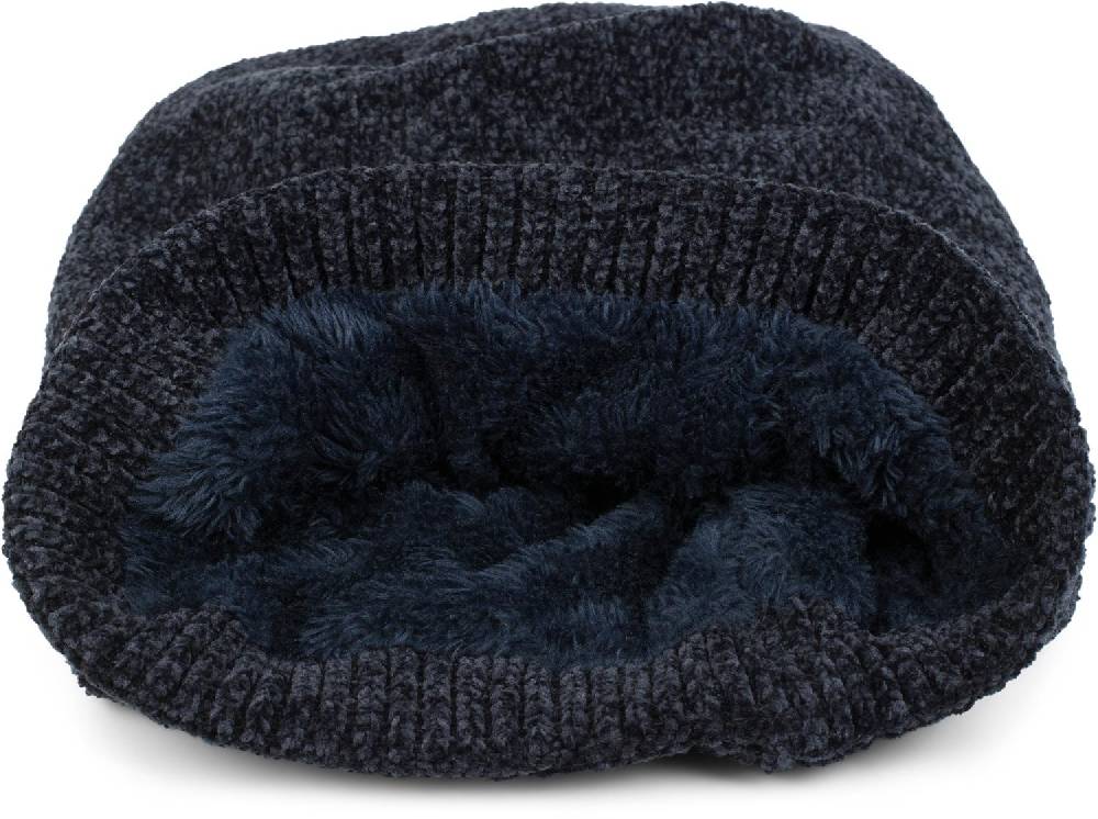 Stylebreaker Feinstrick Chenille Beanie Mütze Uni Riesige Ersparnisse