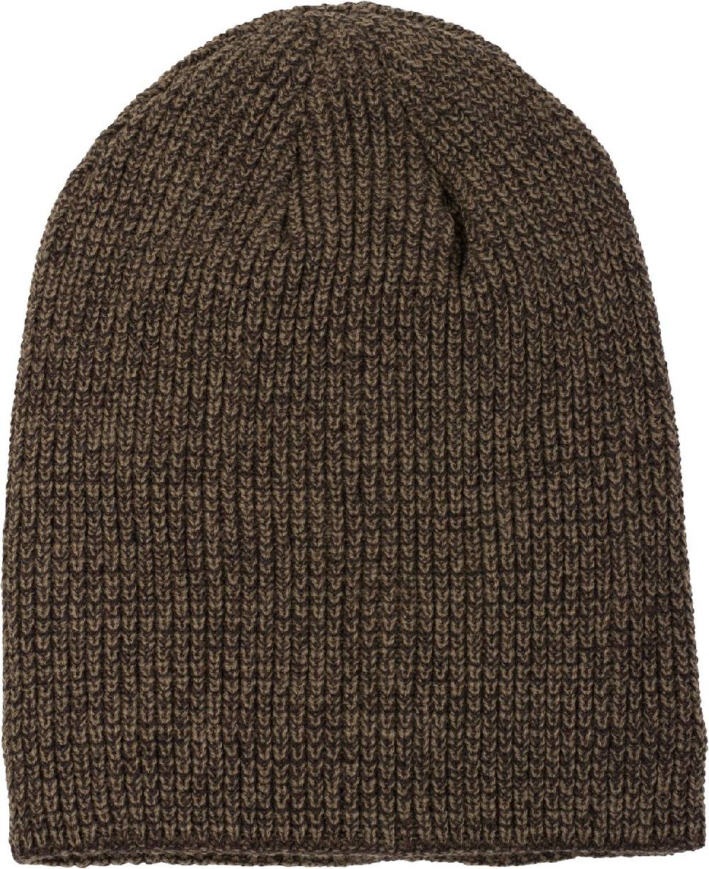 Stylebreaker Melierte Feinstrick Beanie Mütze mit Fleece Letzte 3 Tage