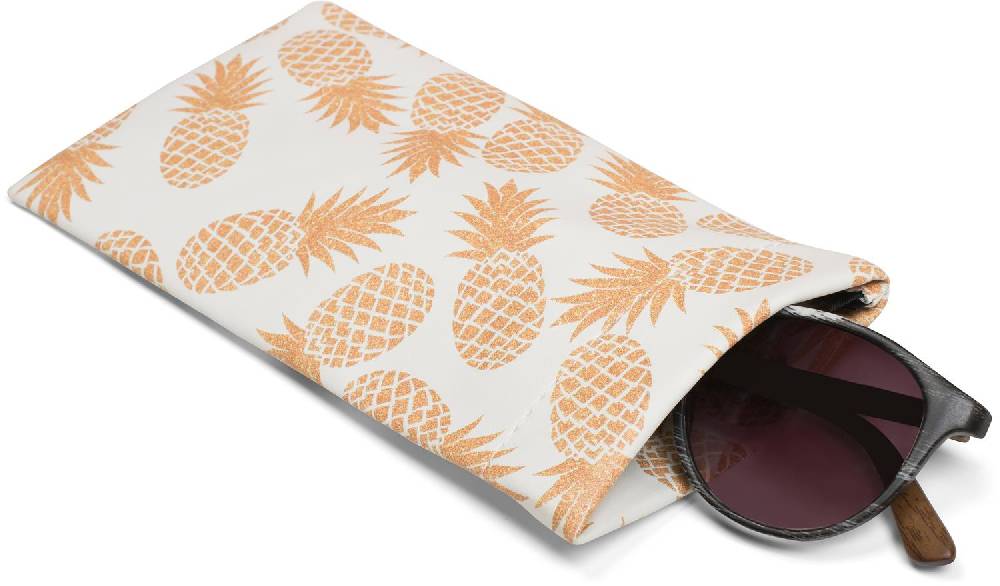 Stylebreaker Brillenetui Ananas mit Putztuch Nur noch ein Tag übrig