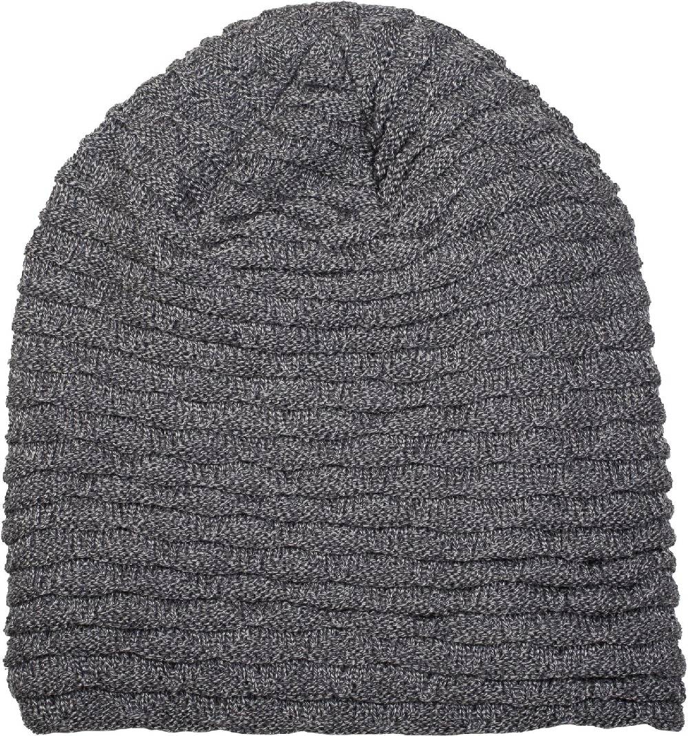 Stylebreaker Feinstrick Beanie mit Wellen Muster Preisnachlass