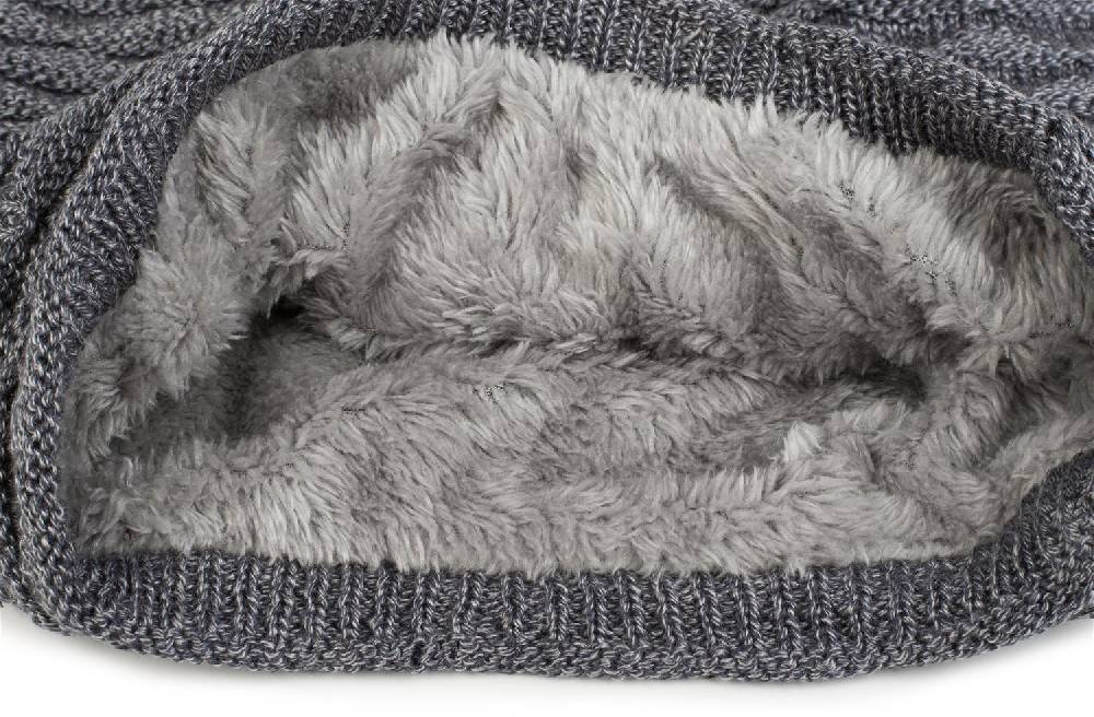 Stylebreaker Feinstrick Beanie mit Wellen Muster Preisnachlass