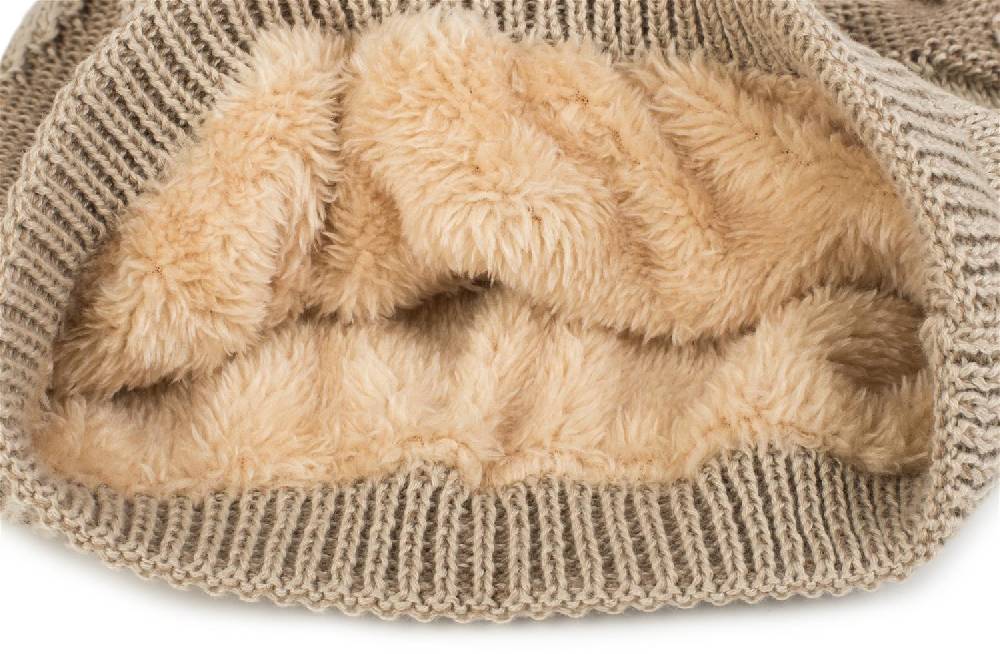 Stylebreaker Feinstrick Beanie mit Sterne Muster Saisonschlussverkauf