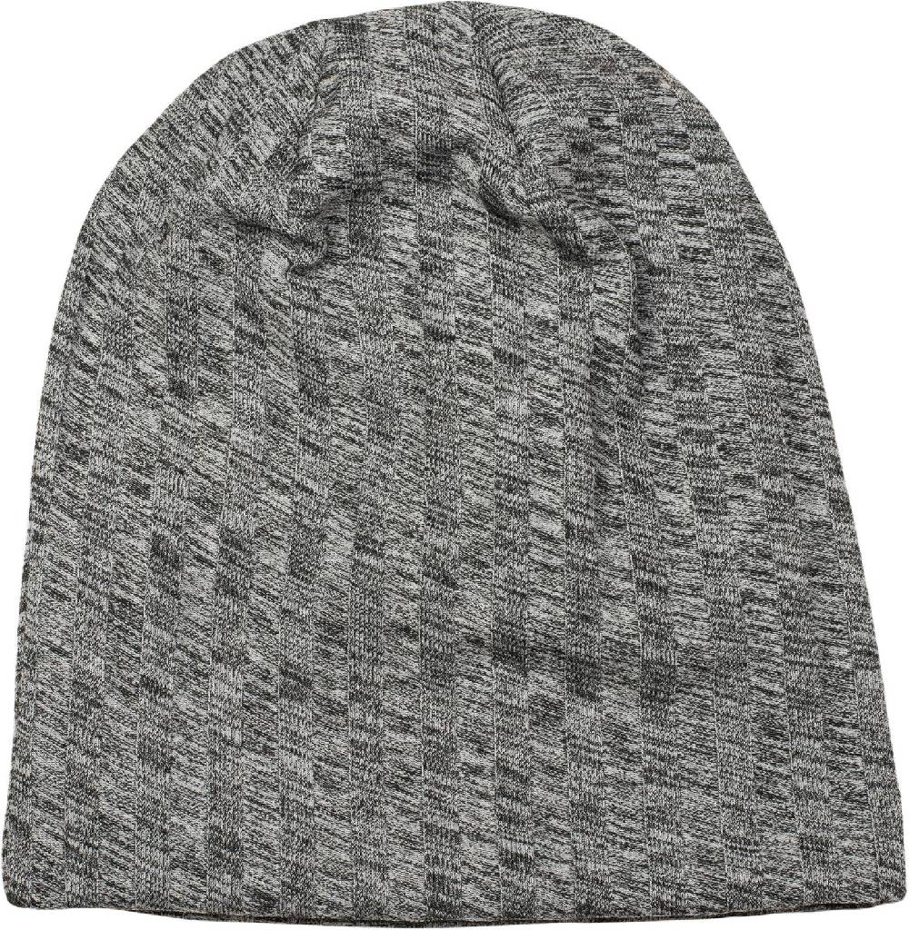 Stylebreaker Feinstrick Beanie mit Streifen Melange Valentinstagsangebot