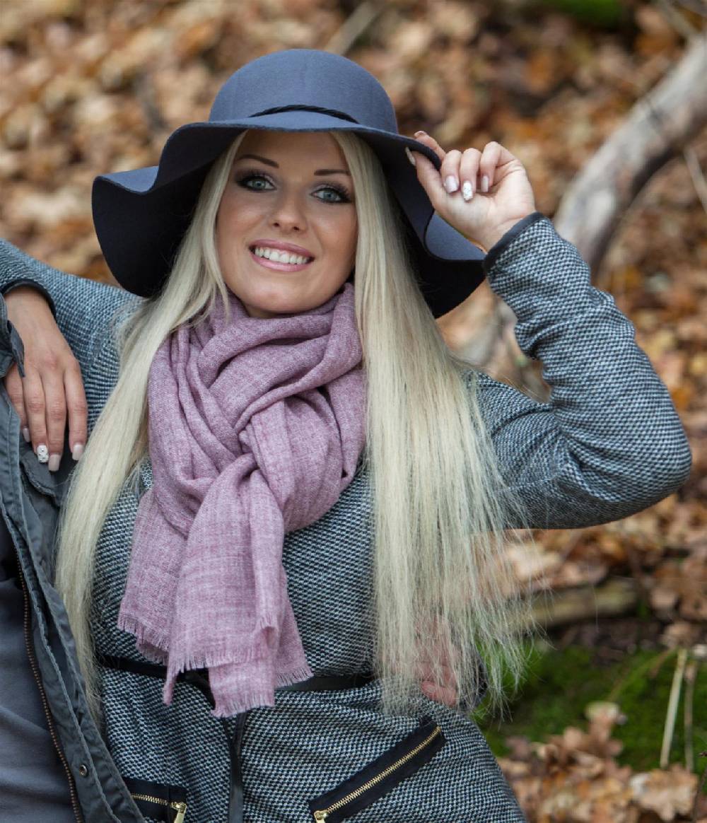 Stylebreaker Schal in Jute Web Optik mit Fransen VIP-Rabatte