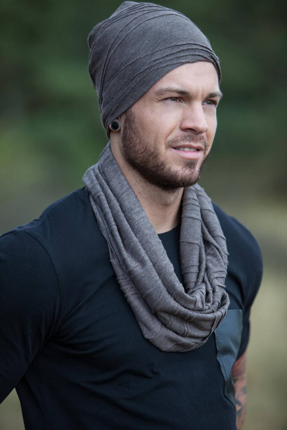 Stylebreaker Loop mit Falten Muster Bis zu 65% Rabatt