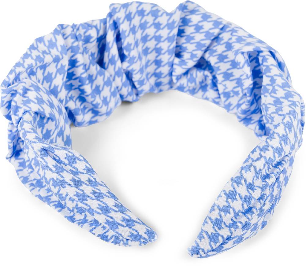 Stylebreaker Haarreif mit Hahnentritt Muster Outlet