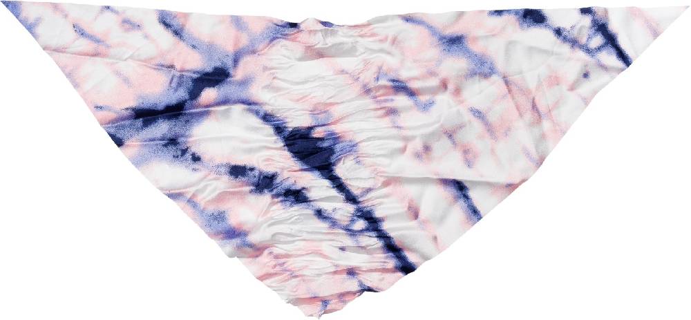 Stylebreaker Scrunchie Haargummi mit Schleife Batik Farbverlauf Fabrik Onlineshop