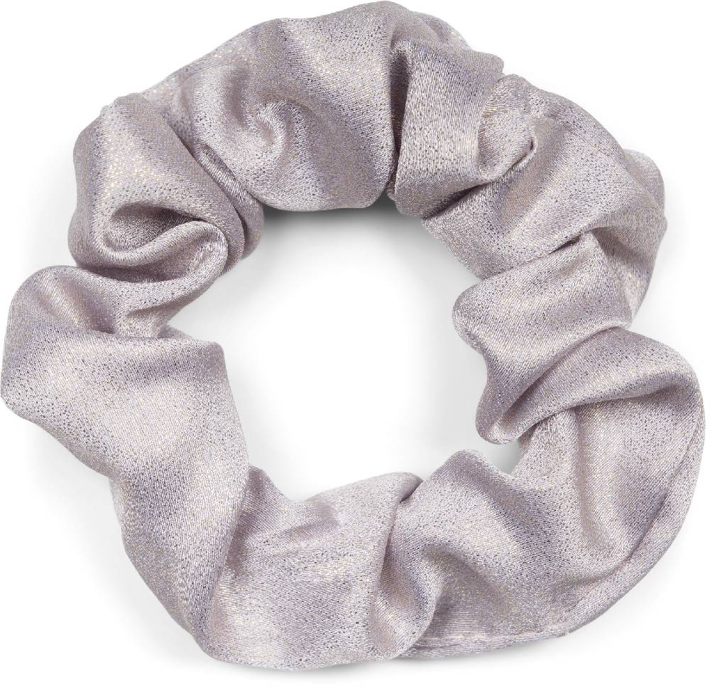 Stylebreaker Scrunchie Haargummi mit Schleife Glitzer Fabrikpreis