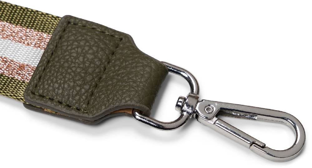 Stylebreaker Wechsel Taschengurt Metallic Streifen Muster Versandkostenfrei