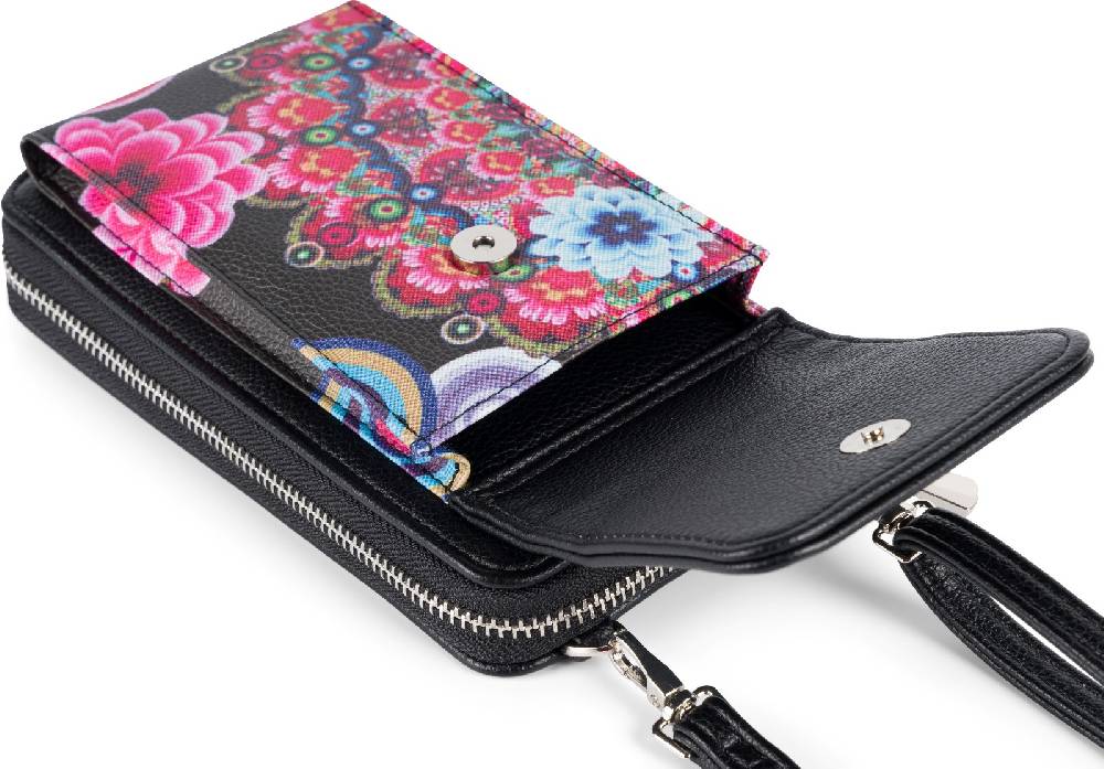 Stylebreaker Mini Bag Ethno Blumen Blüten - RFID Schutz Osterangebot