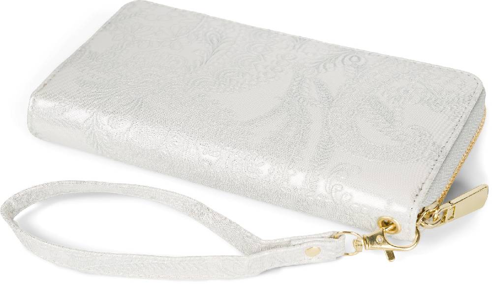 Stylebreaker Große Geldbörse mit Paisley Muster Prägung Bis zu 55% Rabatt