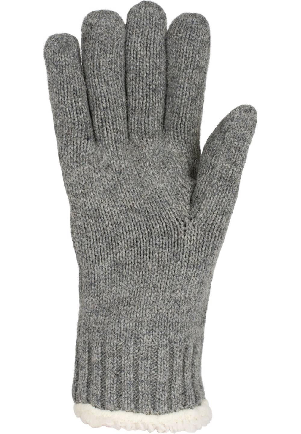 Stylebreaker Strickhandschuhe mit Schneeflocke, Strass und Fleece Riesige Rabatte
