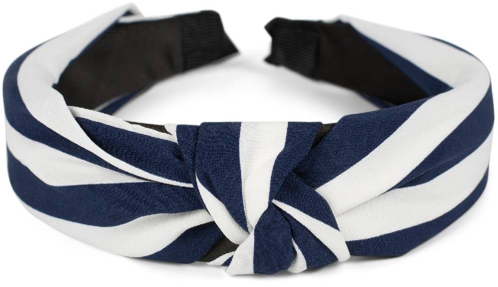 Stylebreaker Haarreif mit Streifen Muster Fabrikladen