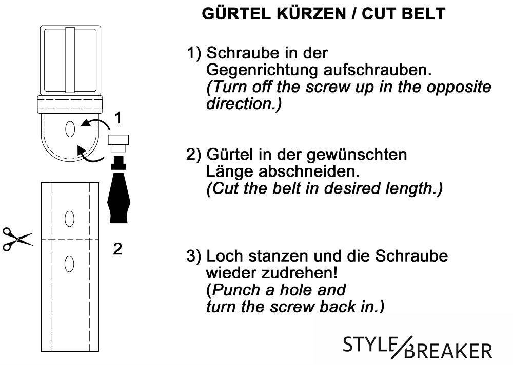 Stylebreaker Vintage Nietengürtel Hotsell
