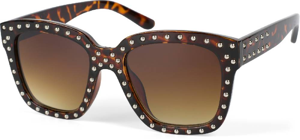 Stylebreaker Oversize Sonnenbrille mit Nieten Limitierter Zeitrabatt
