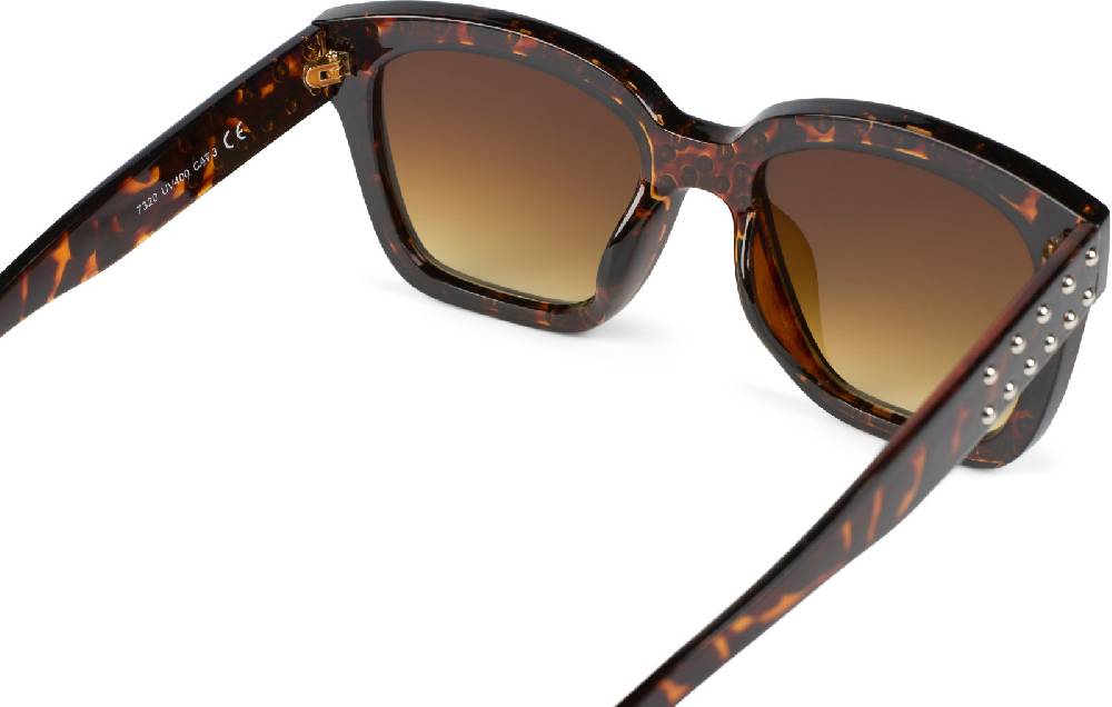 Stylebreaker Oversize Sonnenbrille mit Nieten Limitierter Zeitrabatt