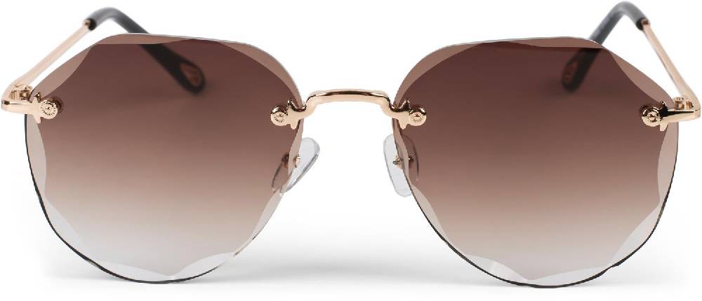 Stylebreaker Rahmenlose Piloten Sonnenbrille mit Diamant Schliff Günstig kaufen