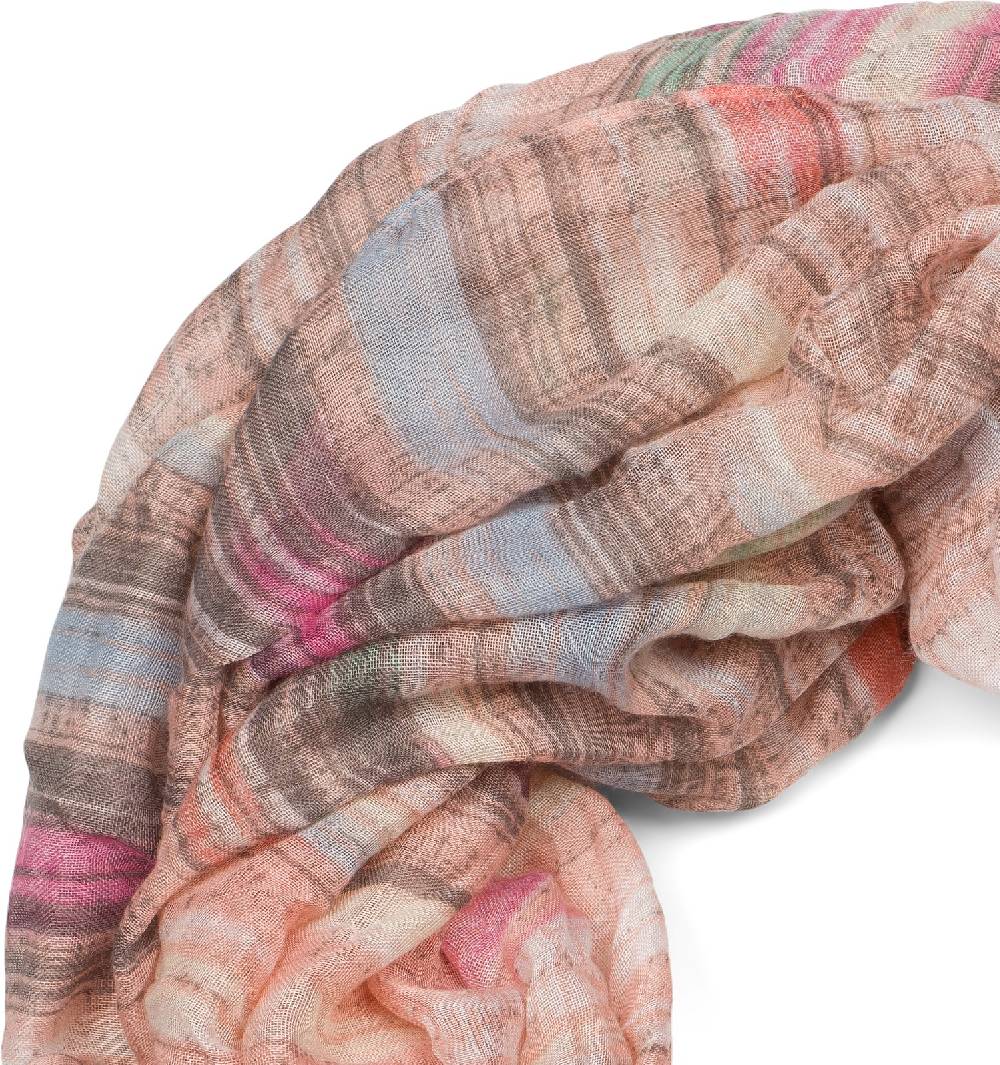 Stylebreaker Loop Schal buntem Streifen Muster Flash Sale