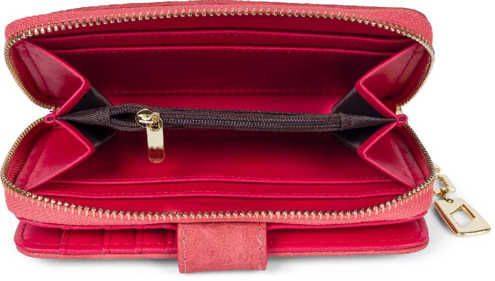 Stylebreaker Geldbörse mit Paisley Blumen Blüten Prägung Weihnachtsangebot