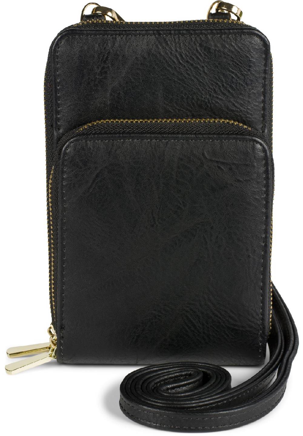Stylebreaker Mini Umhängetasche Einfarbig - RFID Schutz