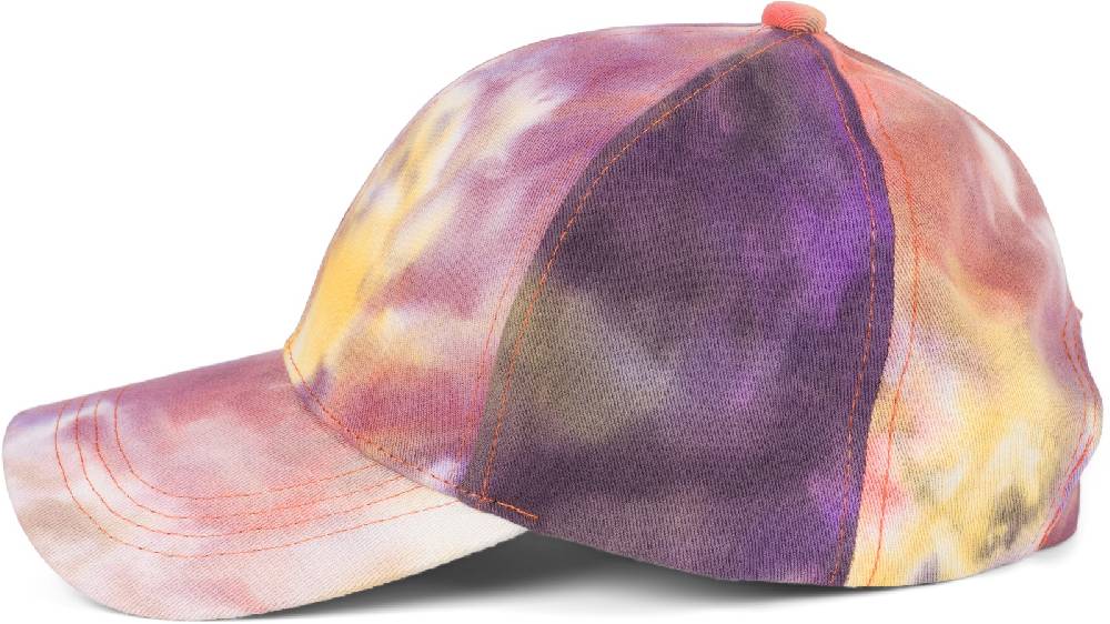 Stylebreaker Baseballcap mit Batik Muster Räumungsverkauf